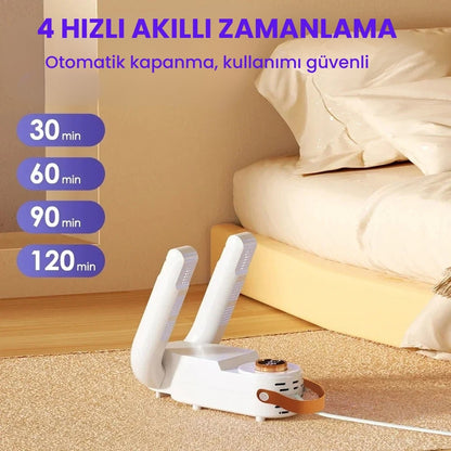 Akıllı zamanlayıcı ayakkabı kurutma makinası